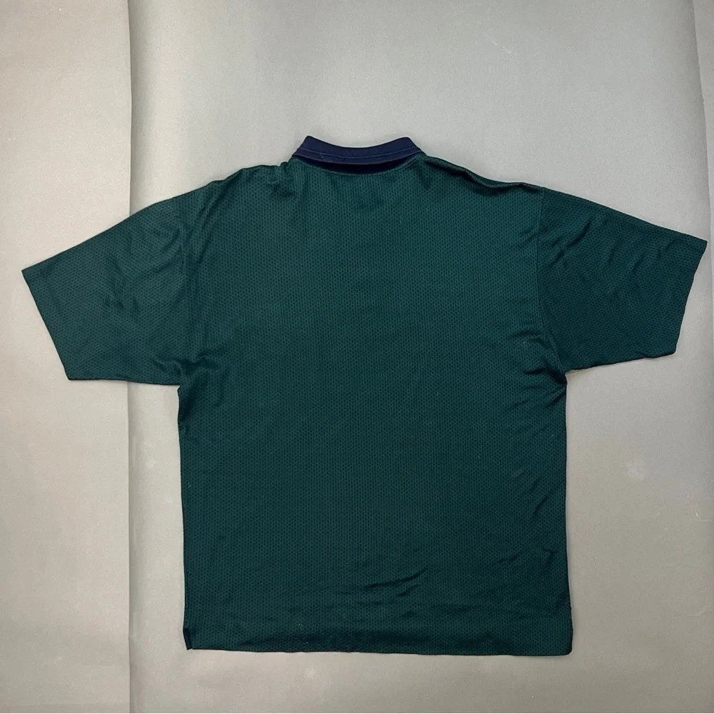 Archive GUCCI Embroidered Monogram Pocket Polo Tee Single Stitched Vintage Grail